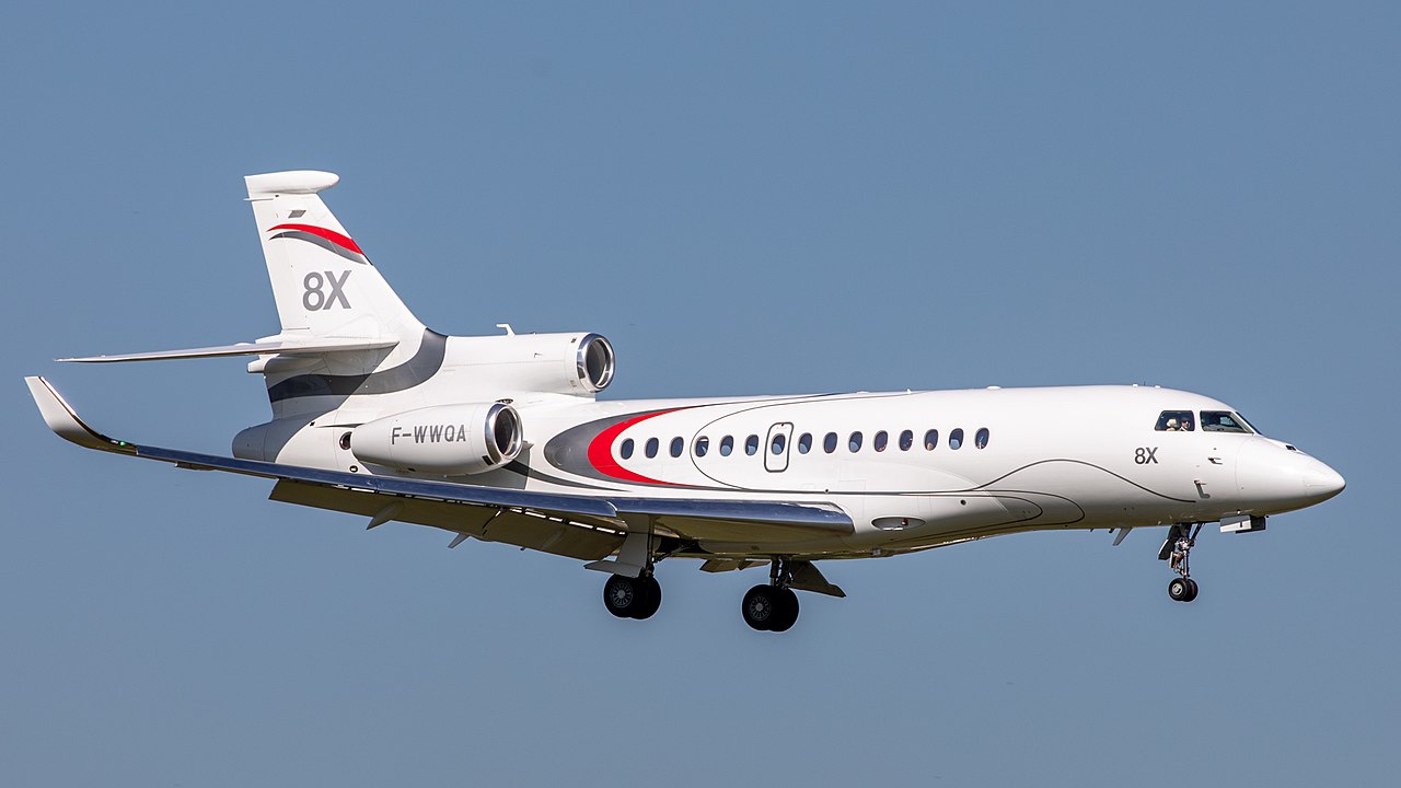 Dassault Falcon 8X, photo d'illustration